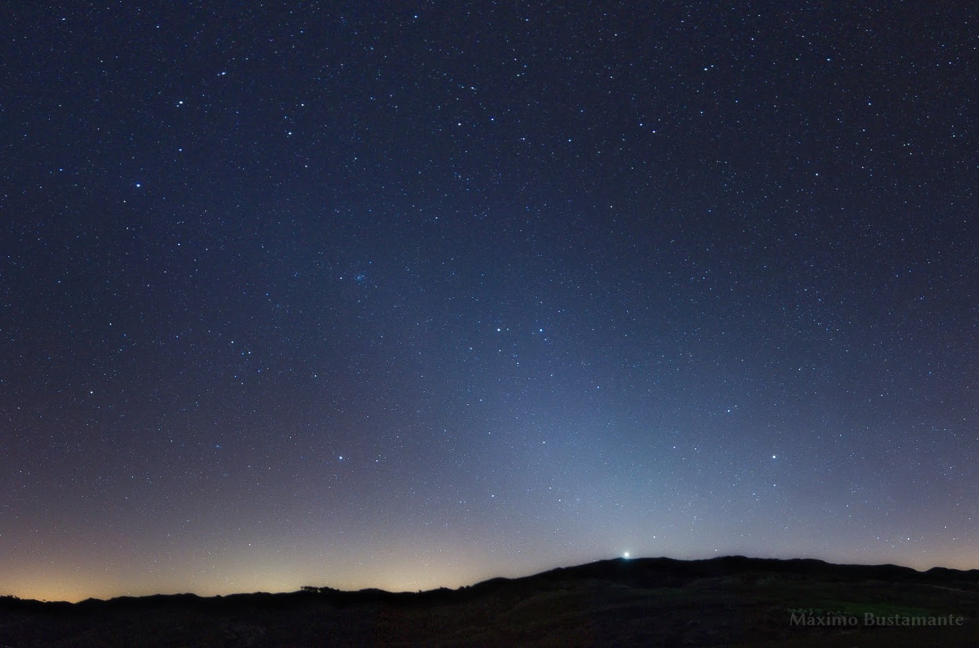 La luz zodiacal